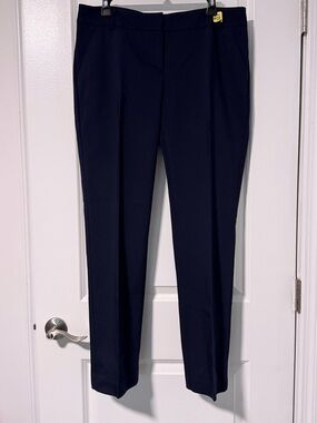 Apt. 9 Navy Straight-Leg Dress Pants